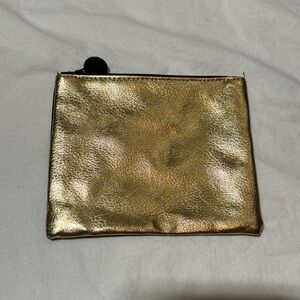 5.5x4.5 Gold and black coin purse from IPSY